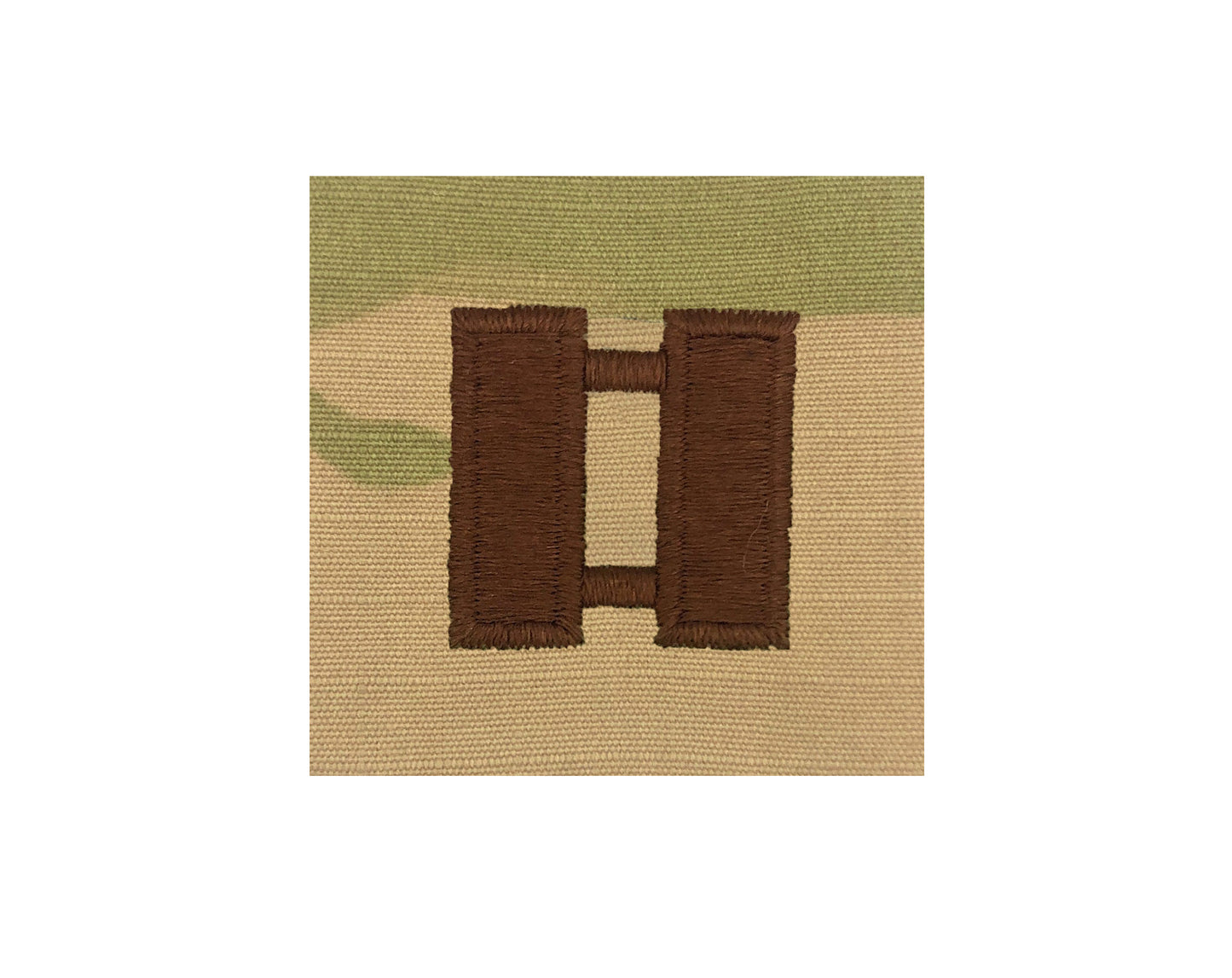 U.S. Air Force O3 Captain OCP Spice Brown Sew-On Rank For Shirt,Jacket,Coat - Sta-Brite Insignia Inc.