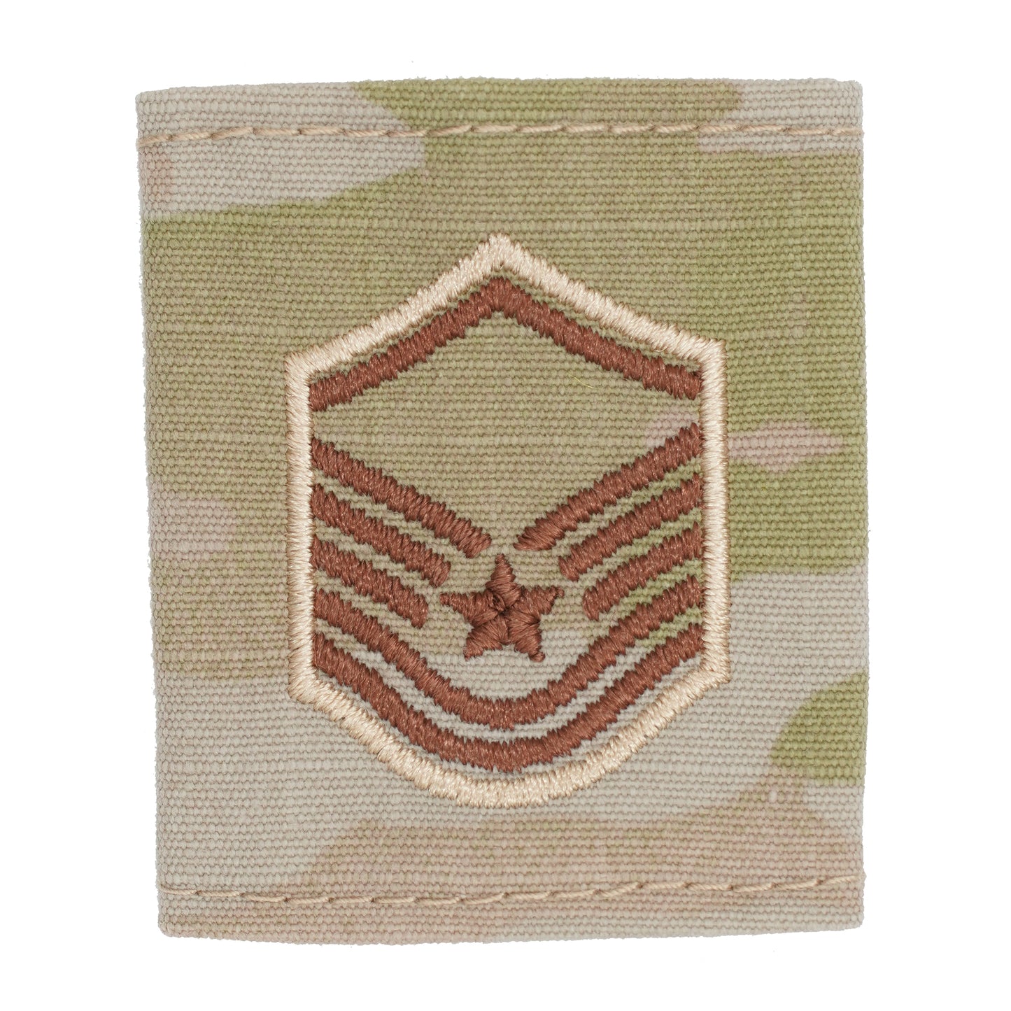 US Air Force E7 Master Sergeant OCP Spice Brown Gore-Tex® Loop Rank - Sta-Brite Insignia Inc.