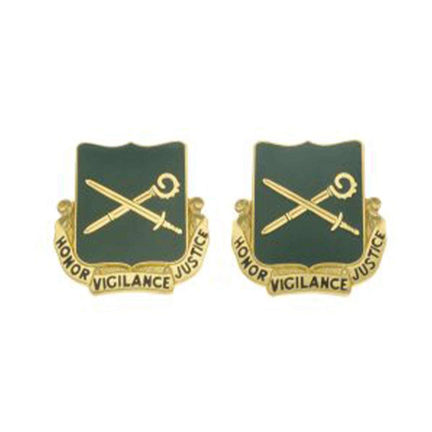U.S. Army 385th Military Police Battalion Unit Crest (Pair) - Sta-Brite Insignia Inc.