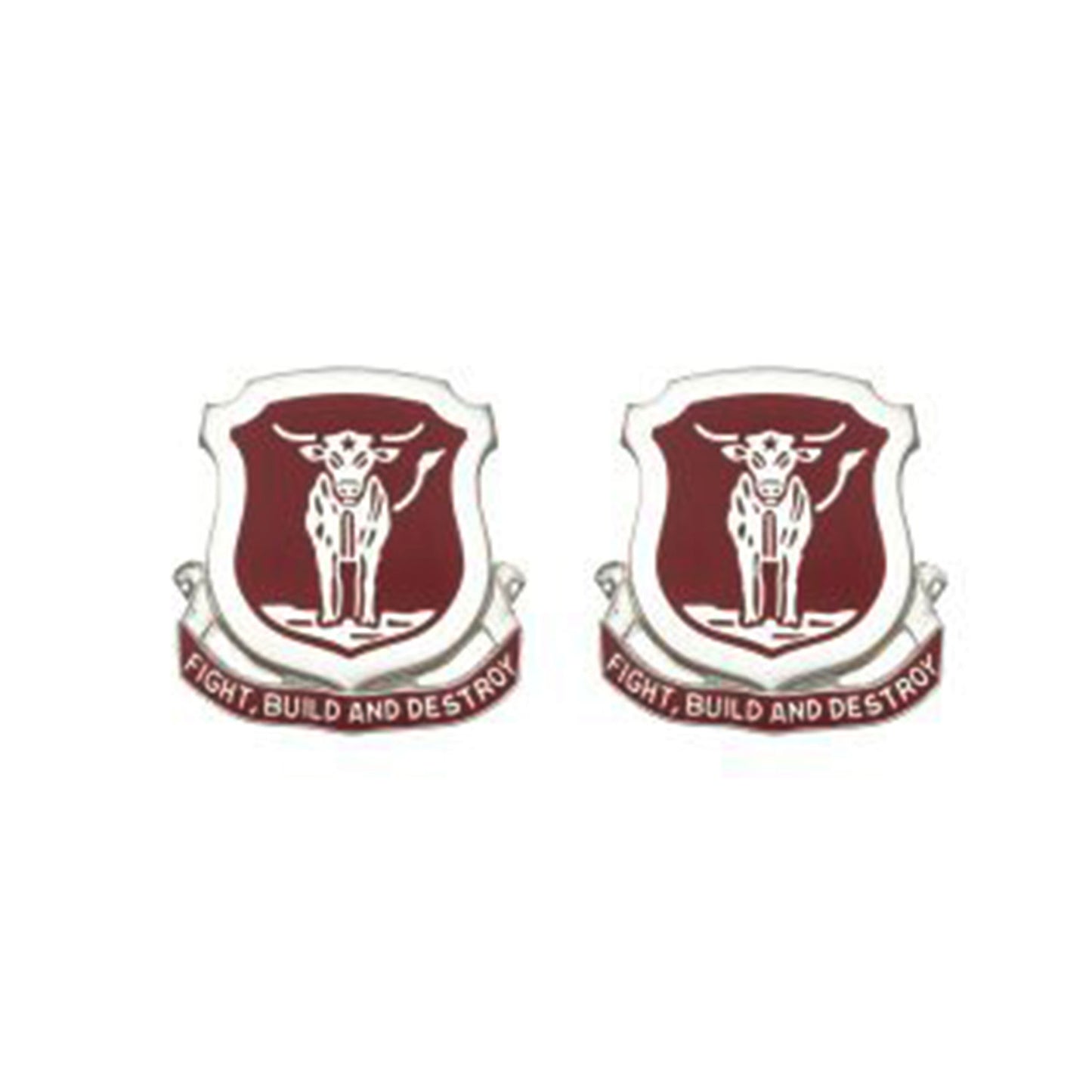 U.S. Army 39th Engineer Battalion Unit Crest (Pair) - Sta-Brite Insignia Inc.