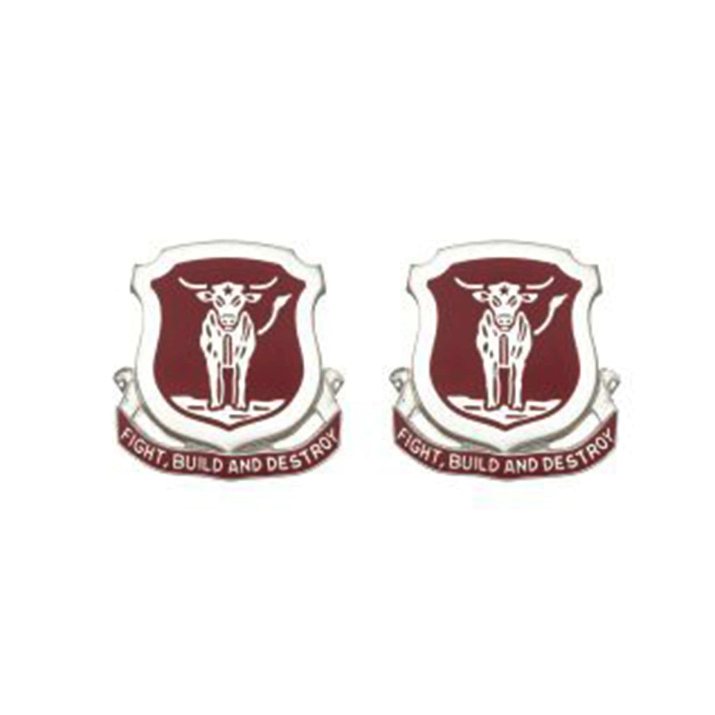 U.S. Army 39th Engineer Battalion Unit Crest (Pair) - Sta-Brite Insignia Inc.