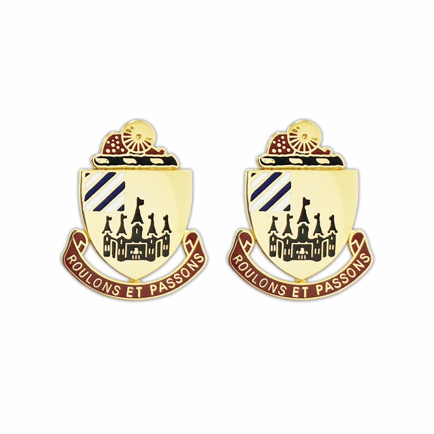 US Army 3rd Support Battalion Unit Crest (Pair) - Sta-Brite Insignia Inc.