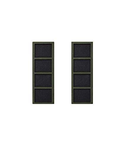 US Army W4 Chief Warrant Officer 4 STA-BRITE® BLACK Metal Pin-on Rank - Sta-Brite Insignia Inc.
