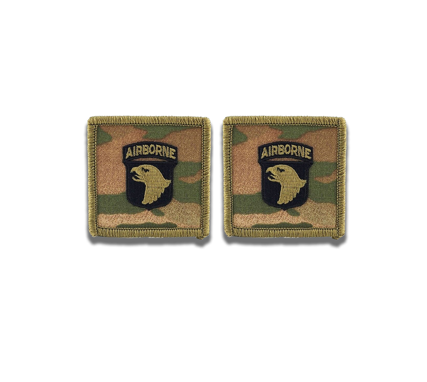 U.S. Army 101st Airborne OCP Helmet Patch (pair) - Sta-Brite Insignia Inc.