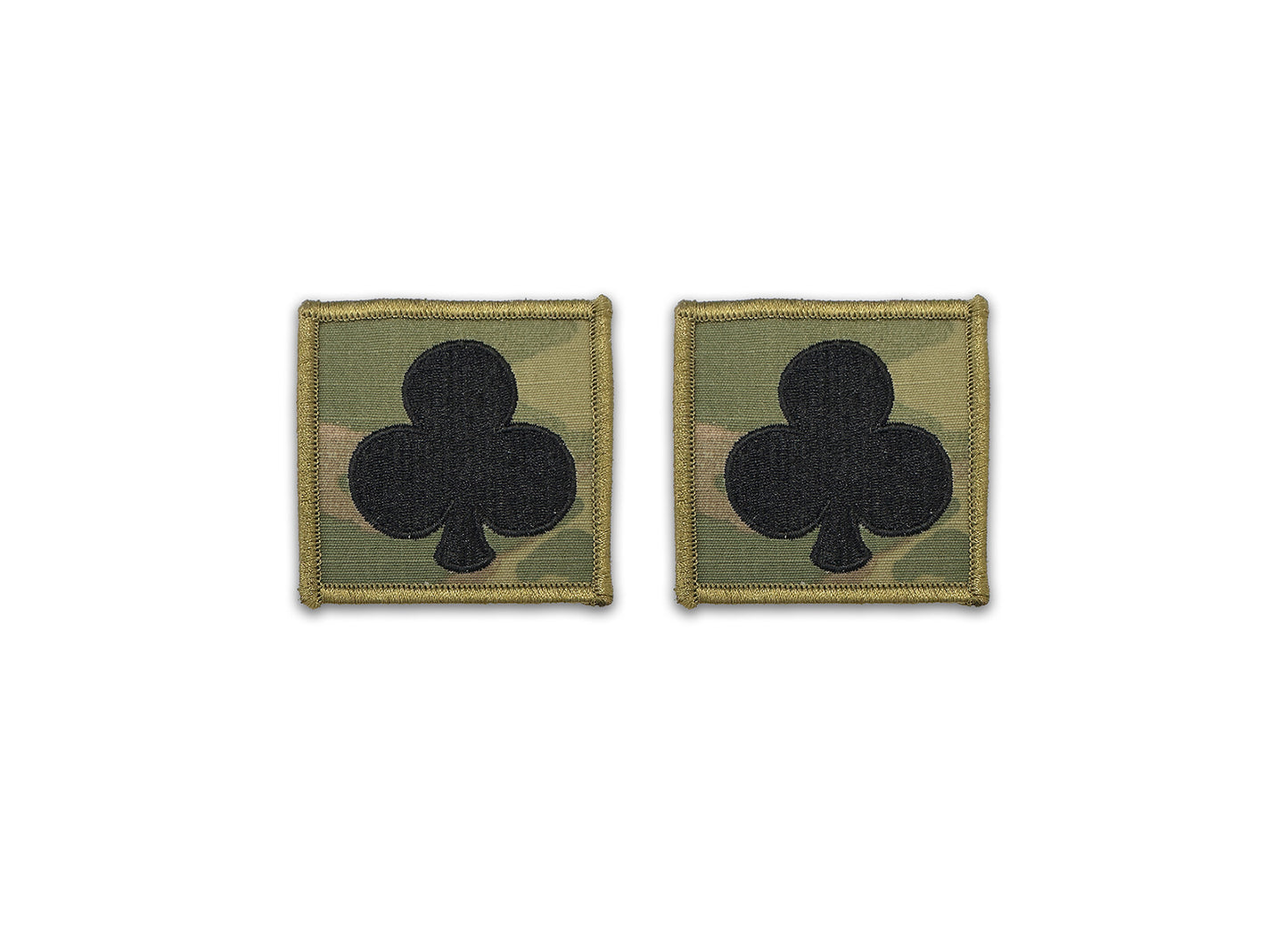 U.S. Army 327th Infantry Club OCP Helmet Patch (pair)