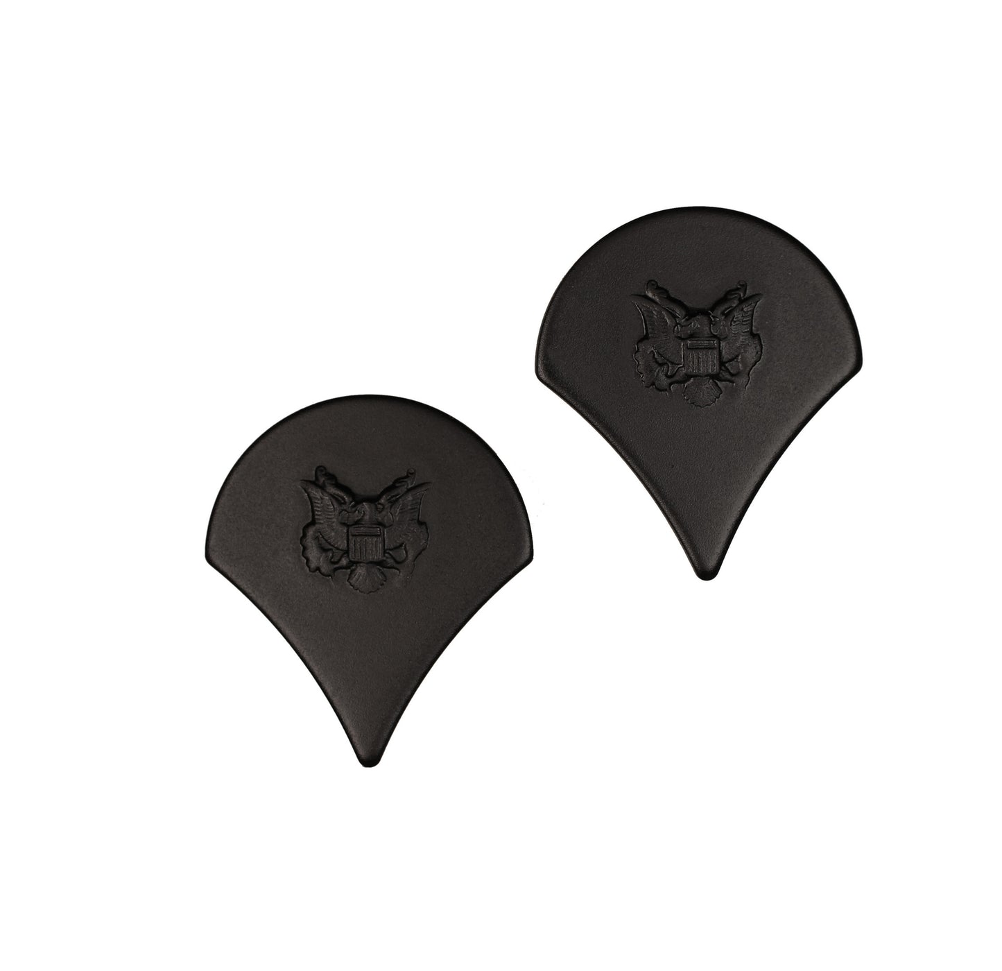 US Army E4 Specialist STA-BRITE® BLACK Metal Pin-on Rank