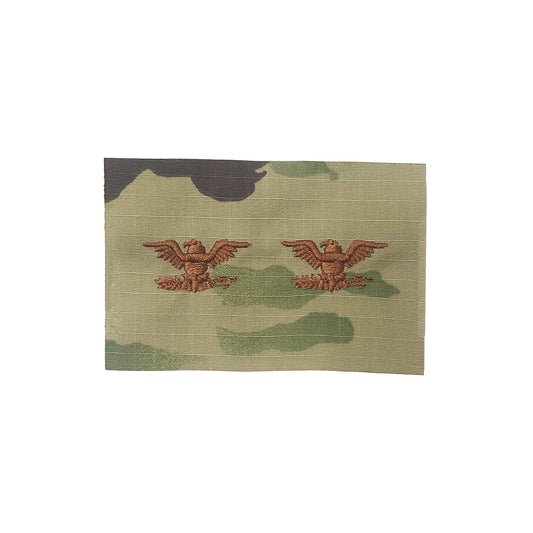U.S. Air Force O6 Colonel OCP Spice Brown Sew-on Rank For Cap “Only” - Sta-Brite Insignia Inc.