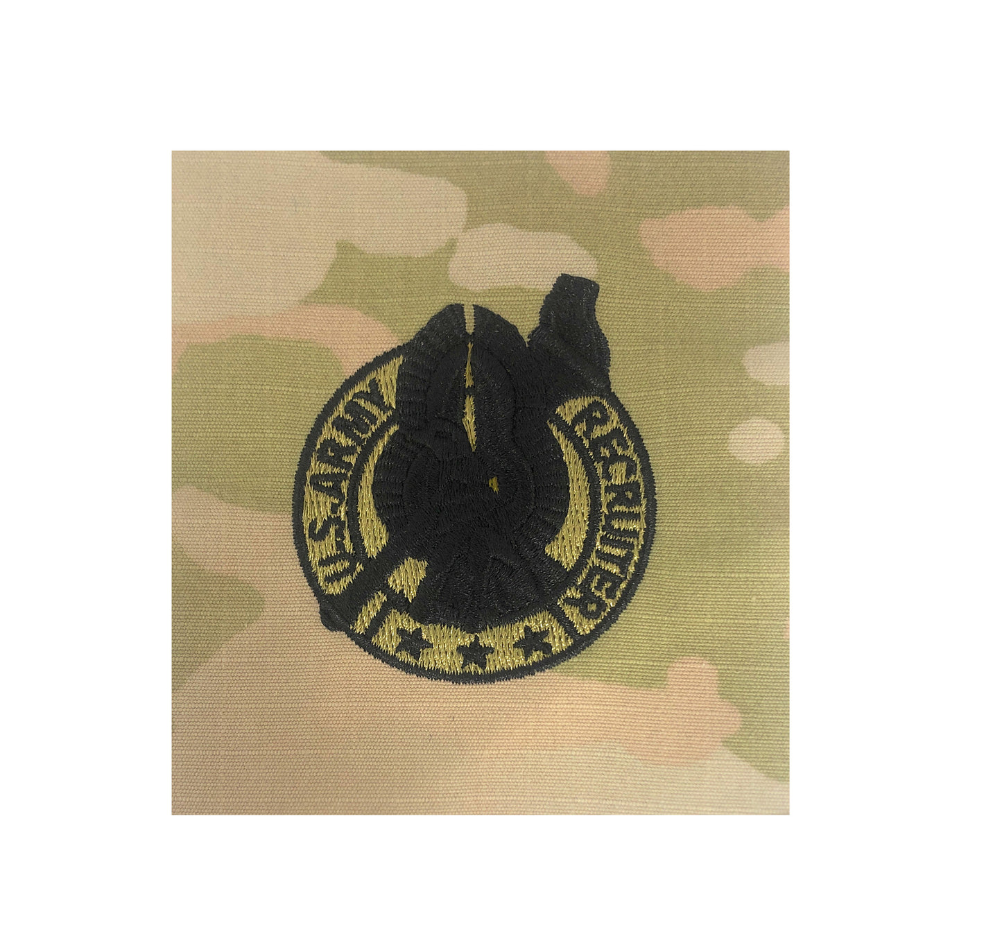 U.S. Army Recruiting / Recruiter (Basic) OCP Sew-on Badge - Sta-Brite Insignia Inc.