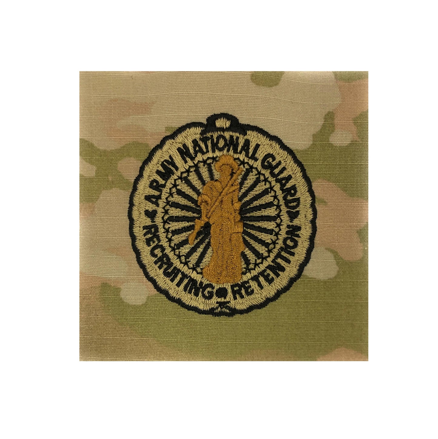 U.S. Army National Guard Recruiting Retention OCP Senior Sew-On Badge - Sta-Brite Insignia Inc.