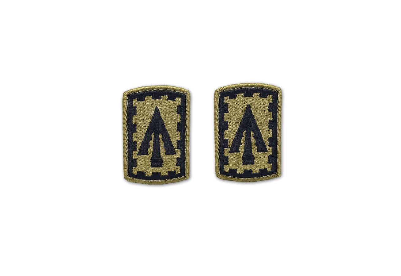 U.S. Army 108th Air Defense Artillery OCP Patch with Hook Fastener (pair) - Sta-Brite Insignia Inc.