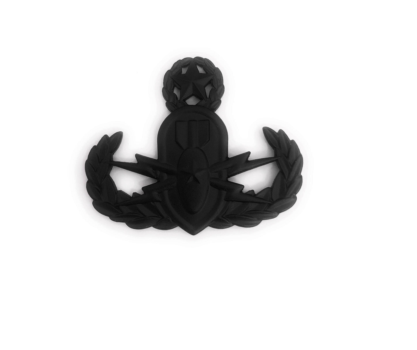 U.S. Army Explosive Ordnance Disposal Master STA-BRITE® BLACK Metal Pin-on Badge - Sta-Brite Insignia Inc.
