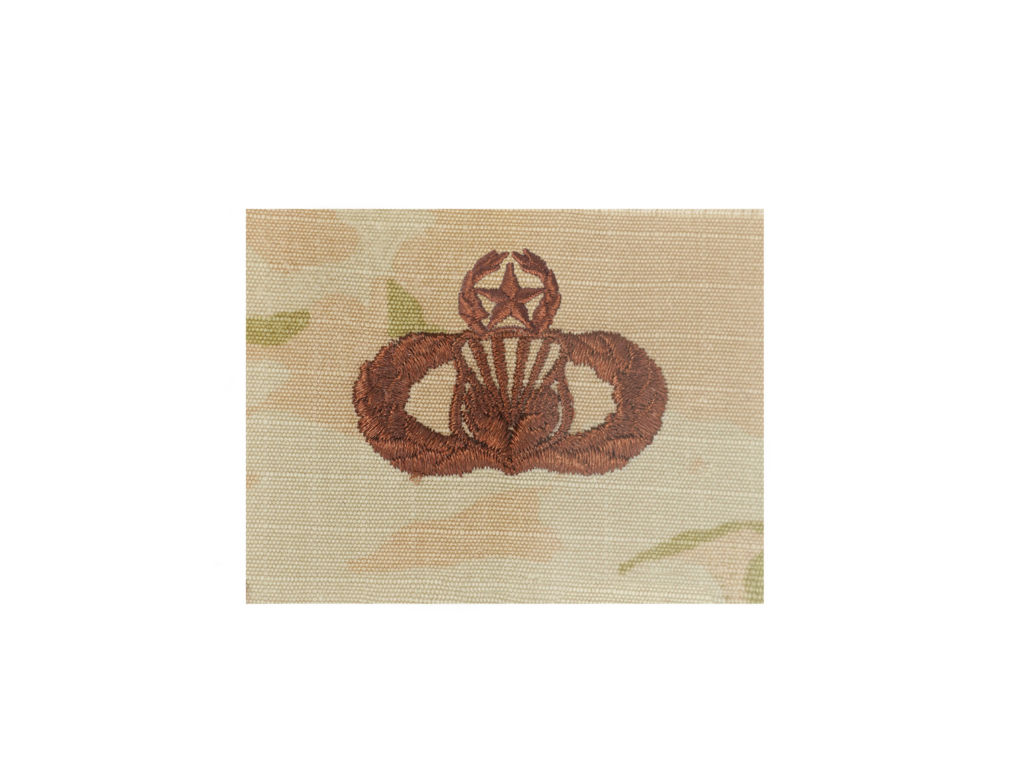 U.S. Air Force Chaplain Service Master OCP Spice Brown Badge