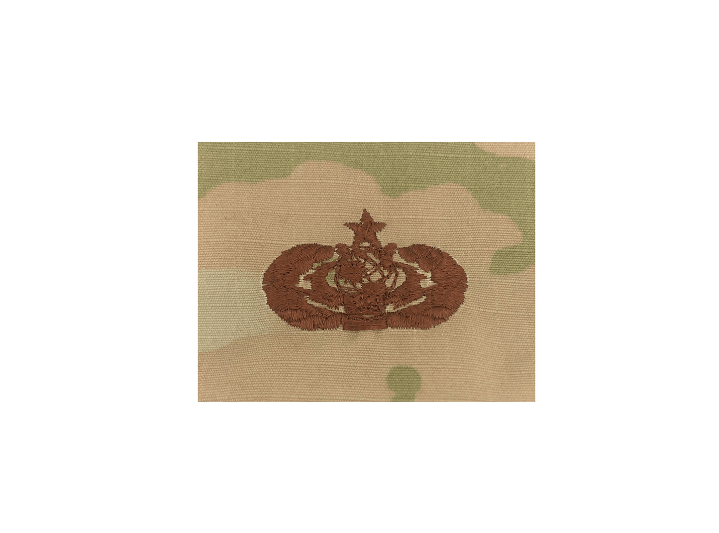 Air Force Cyberspace Support (SR) Ocp Spice Brown sew-on Badge - Sta-Brite Insignia Inc.