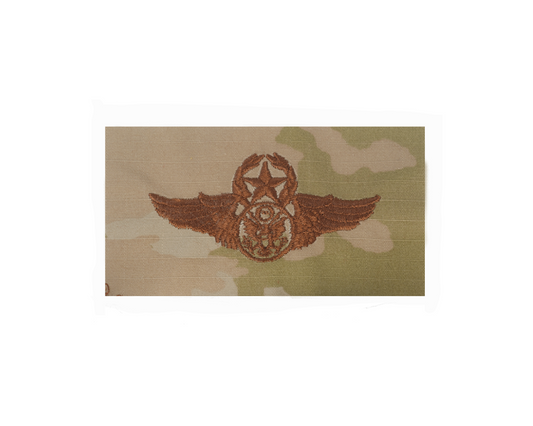 U.S. Air Force Chief Enlisted Aircrew OCP Spice Brown Sew-on Badge - Sta-Brite Insignia Inc.