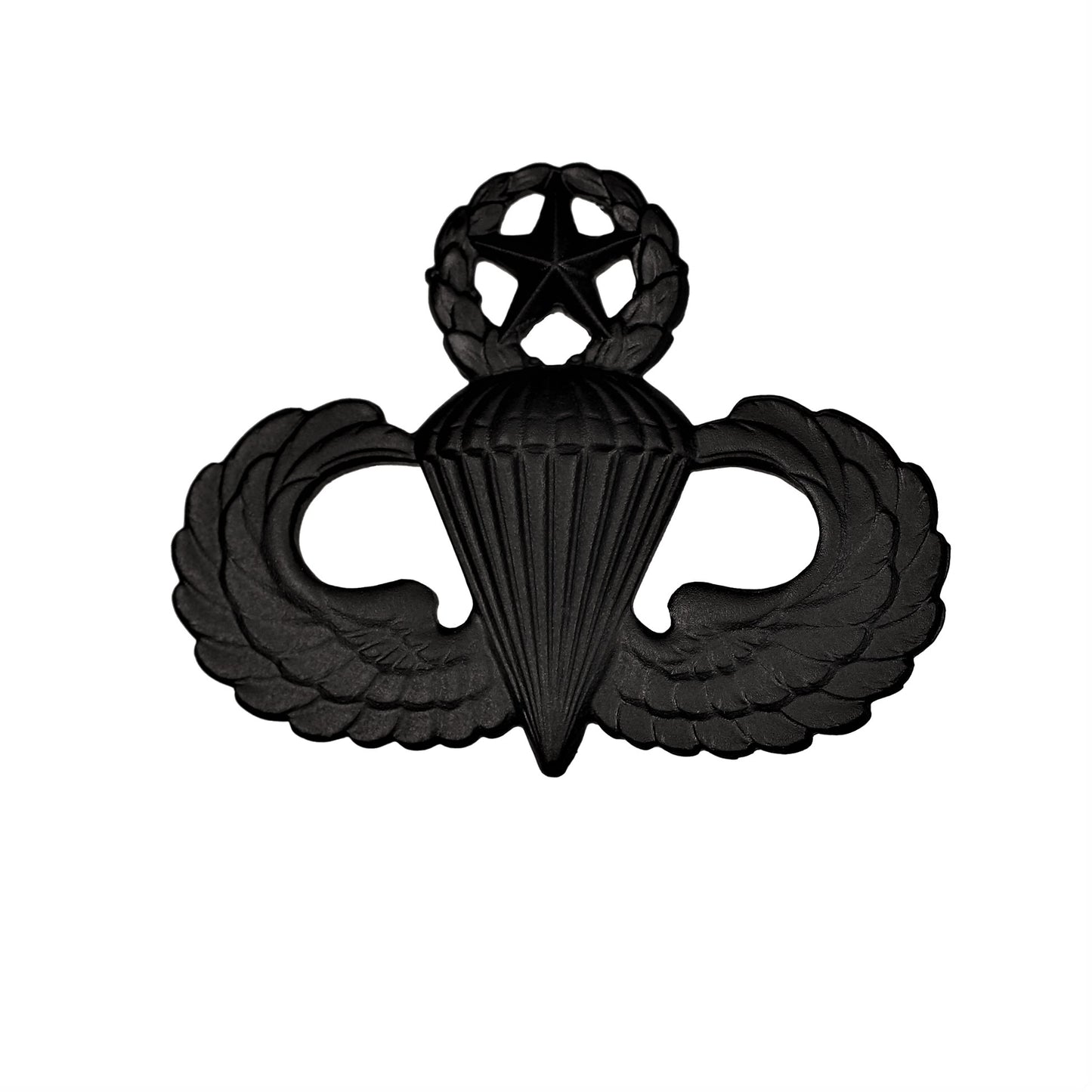 U.S. Army Parachutists (Jump Wings) Master STA-BRITE® BLACK Metal Pin-on Badge - Sta-Brite Insignia Inc.