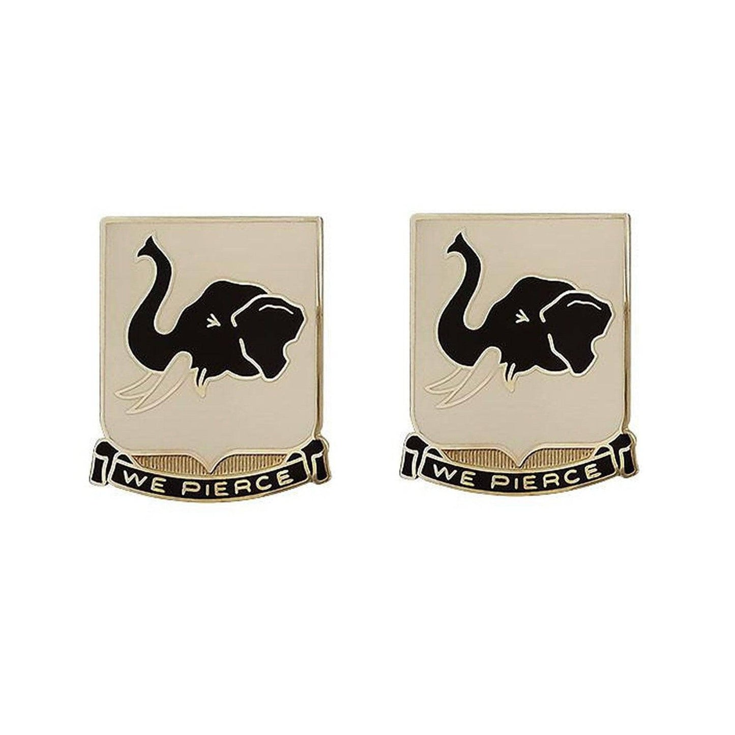 US Army 64th Armor Regiment Unit Crest (Pair) - Sta-Brite Insignia Inc.