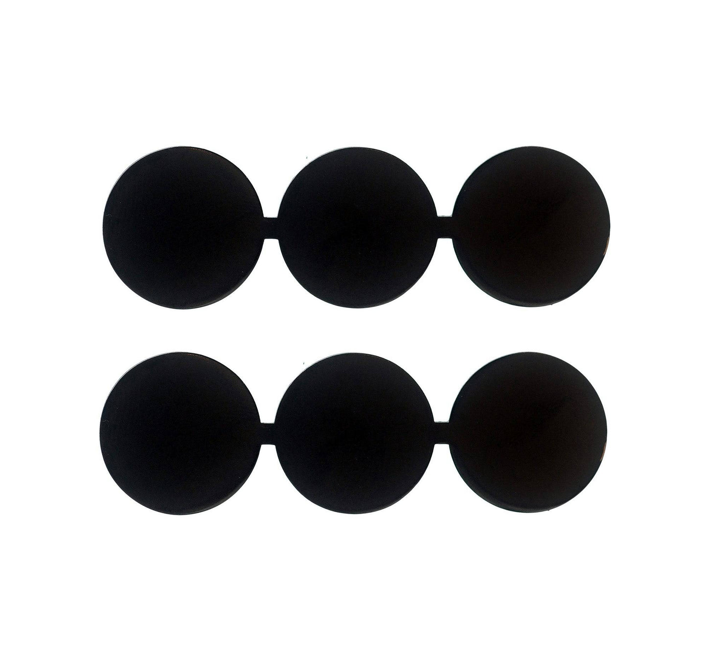 ROTC Captain STA-BRITE® (Black) Rank Pin-on (pair) - Sta-Brite Insignia Inc.