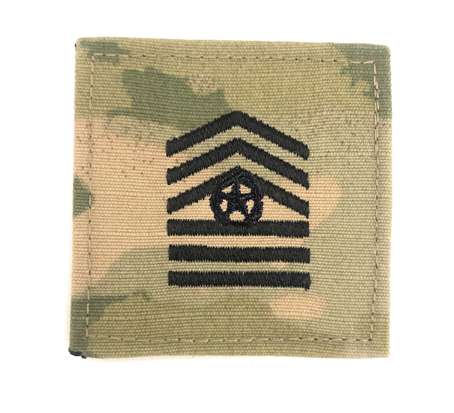 ROTC Command Sergeant Major OCP Rank With Hook Fastener