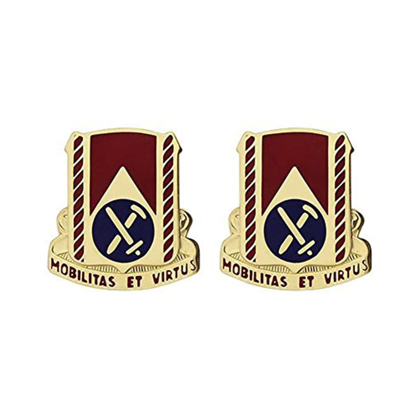 U.S. Army 710th Support Battalion Unit Crest (pair) - Sta-Brite Insignia Inc.