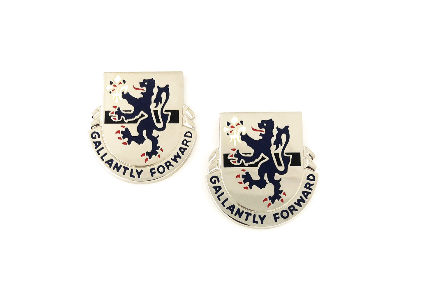 US Army 71st Cavalry Regiment Unit Crest (Pair)