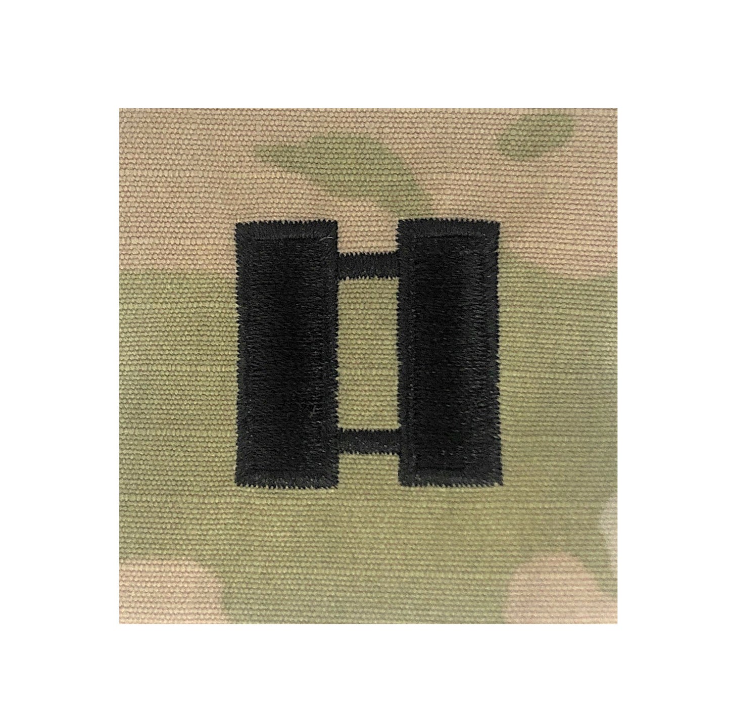 US Army O3 Captain OCP 2x2 Sew-On Rank For Shirt, Jacket, Coat - Sta-Brite Insignia Inc.