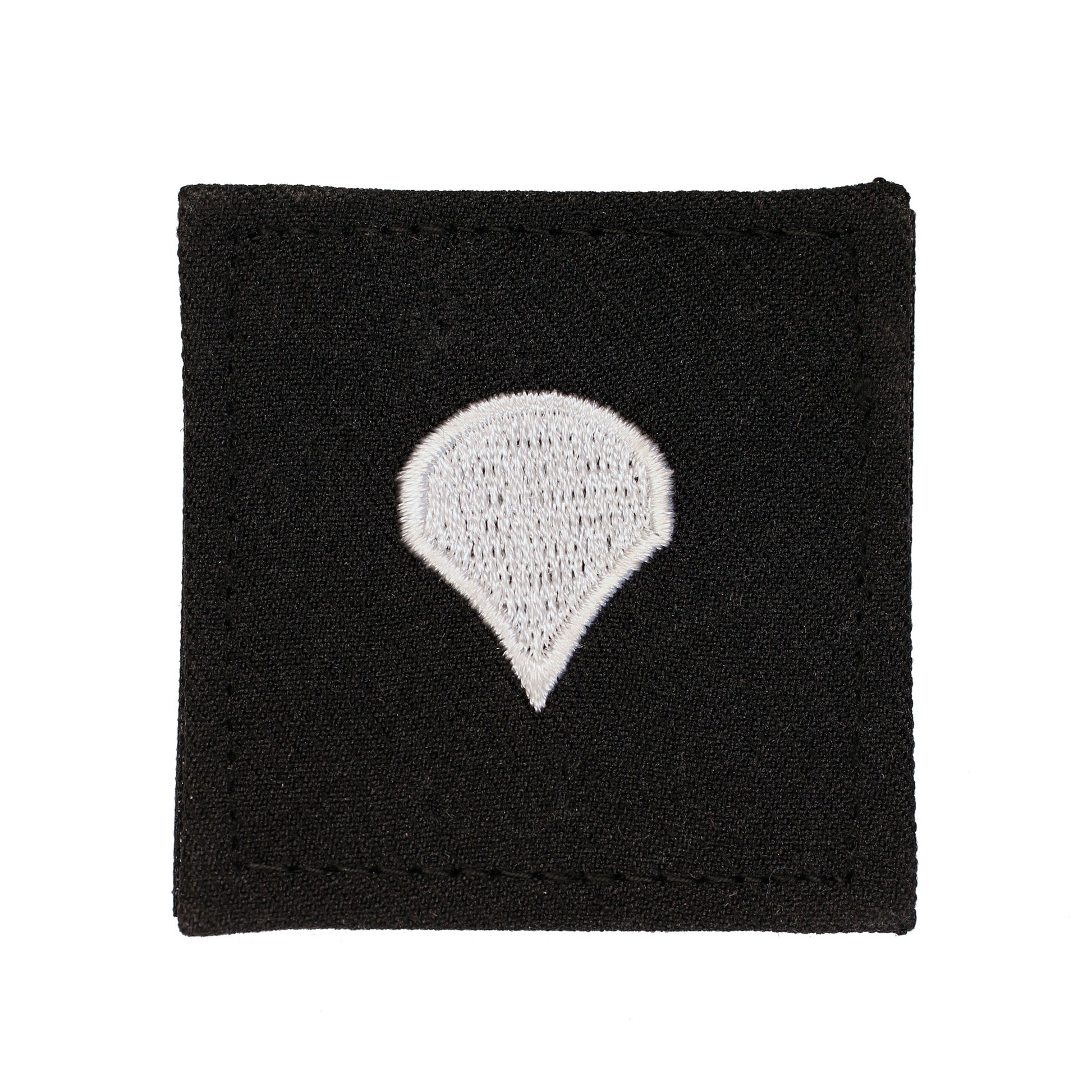 Army Spec4 2x2 Black with Hook Fastener - Sta-Brite Insignia Inc.