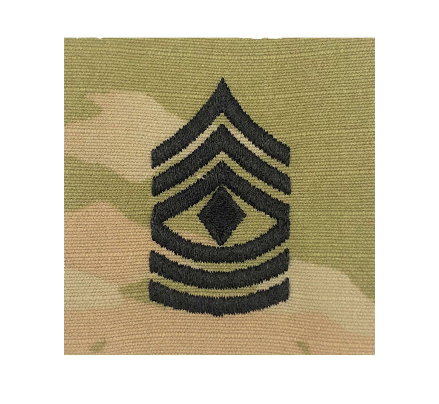 US Army E8 First Sergeant OCP 2x2 Sew-On Rank For Shirt,Jacket,Coat - Sta-Brite Insignia Inc.