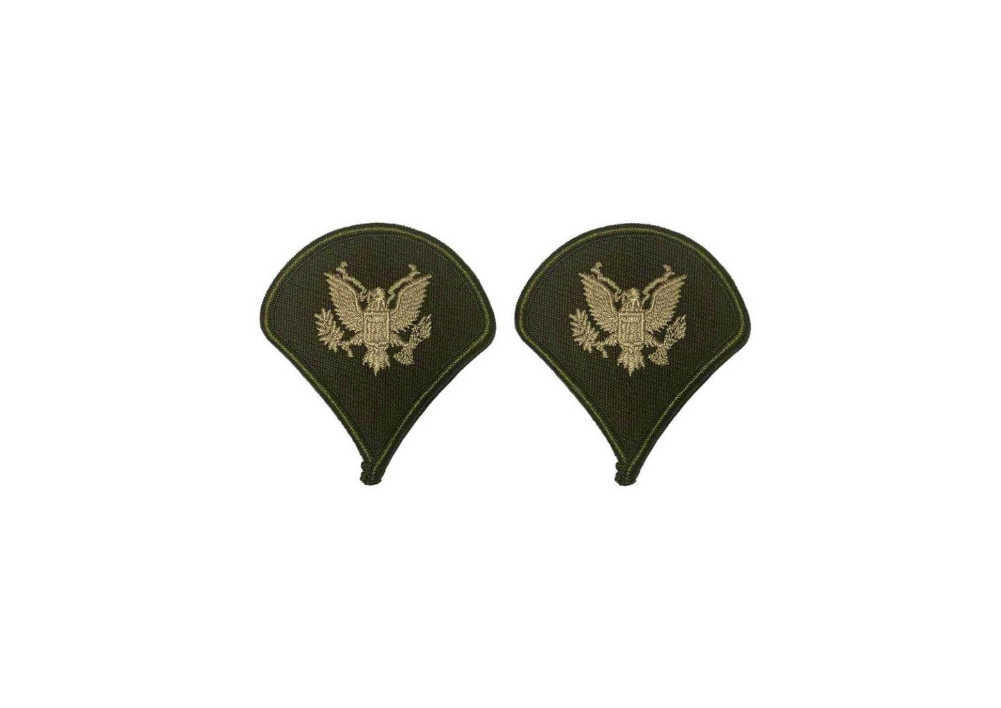 U.S. Army AGSU E4 Specialist Chevron Sew-on Rank (male) - Sta-Brite Insignia Inc.