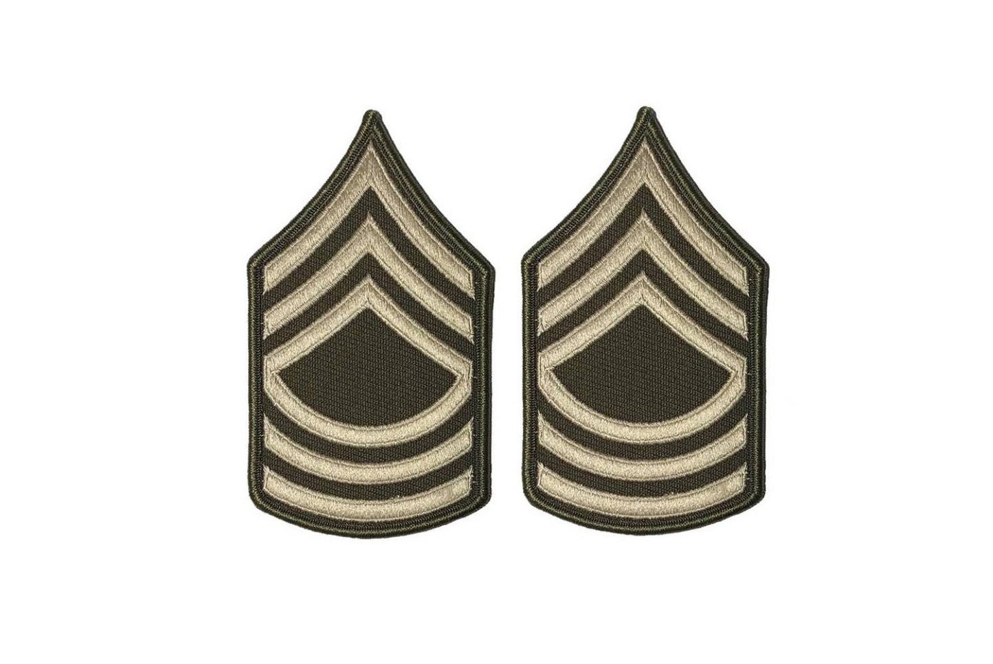 U.S. Army AGSU Master Sergeant Chevron Sew on Rank (Female)