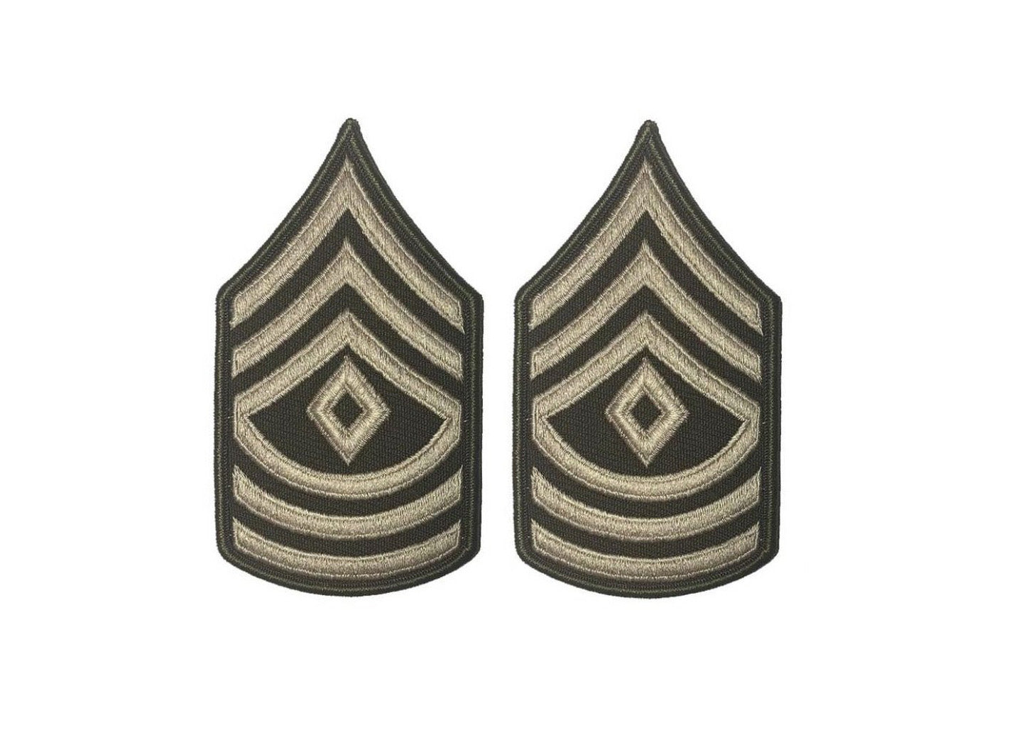 U.S. Army AGSU 1st Sergeant Chevron Sew on Rank (Female) - Sta-Brite Insignia Inc.