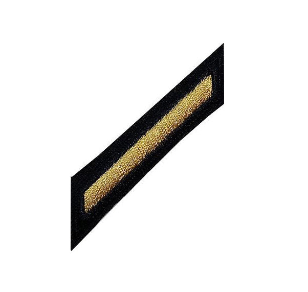 U.S. Army Gold on Blue Male Hashmark - Sta-Brite Insignia Inc.