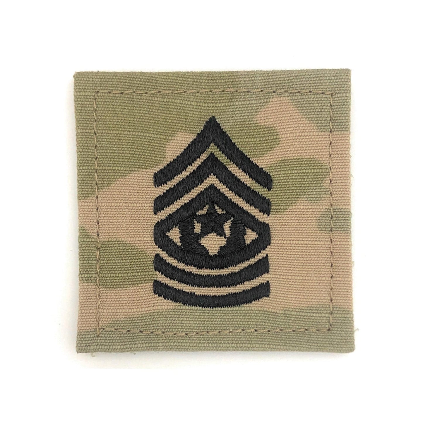 US Army E9 Command Sergeant Major OCP with Hook Fastener - Sta-Brite Insignia Inc.