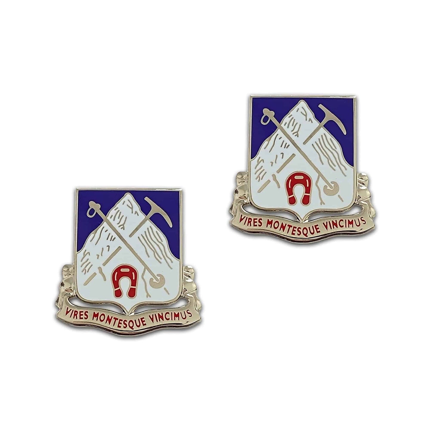 US Army 87th Infantry Regiment Unit Crest (Pair) - Sta-Brite Insignia Inc.