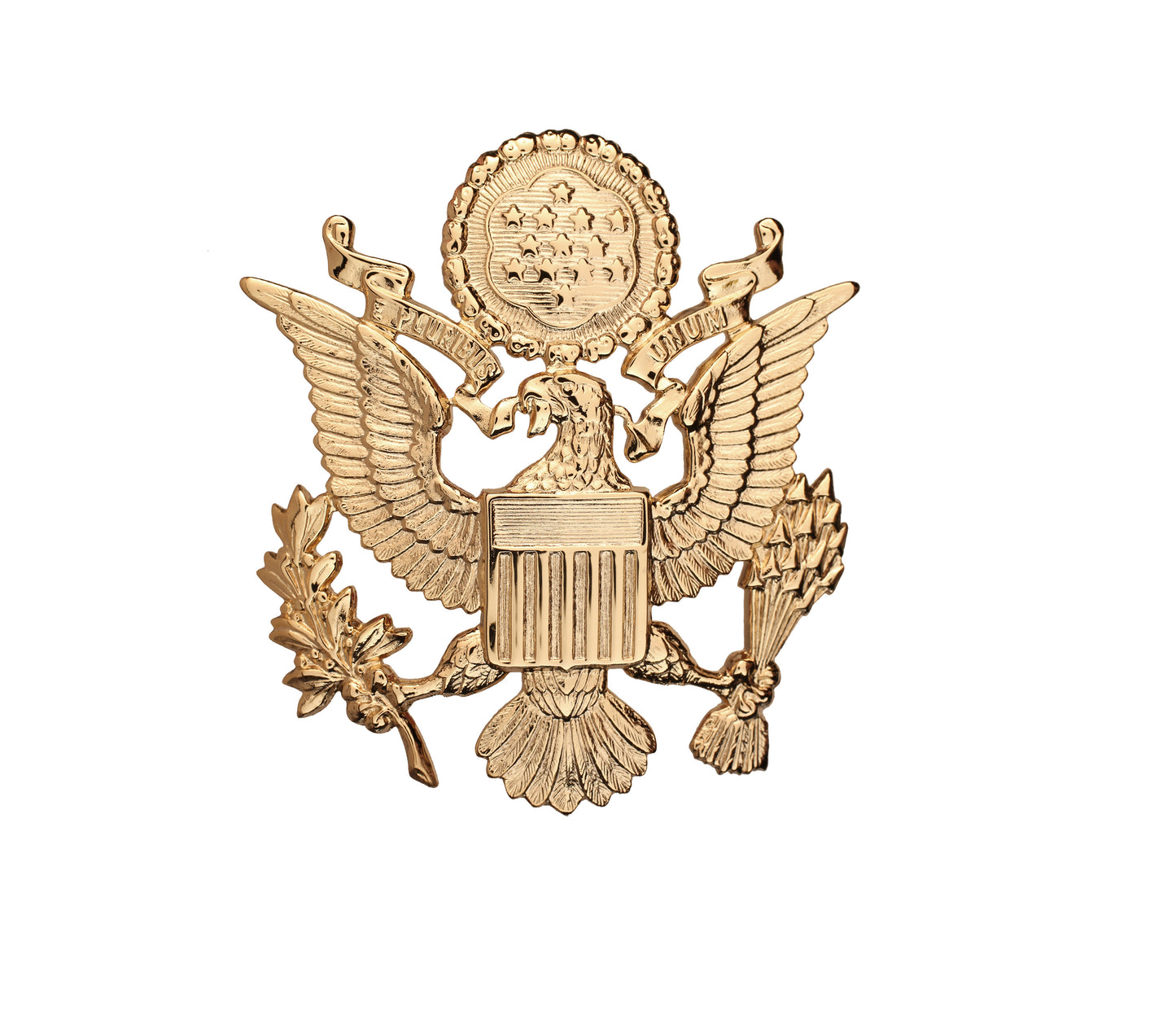 U.S. Army Officer Sta-Brite® Cap Device (Male) - Sta-Brite Insignia Inc.