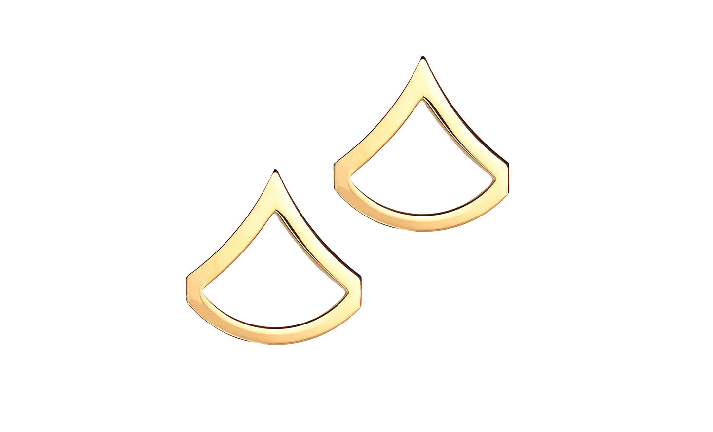 U.S. Army E3 Private First Class STA-BRITE® Pin-on Rank - Sta-Brite Insignia Inc.