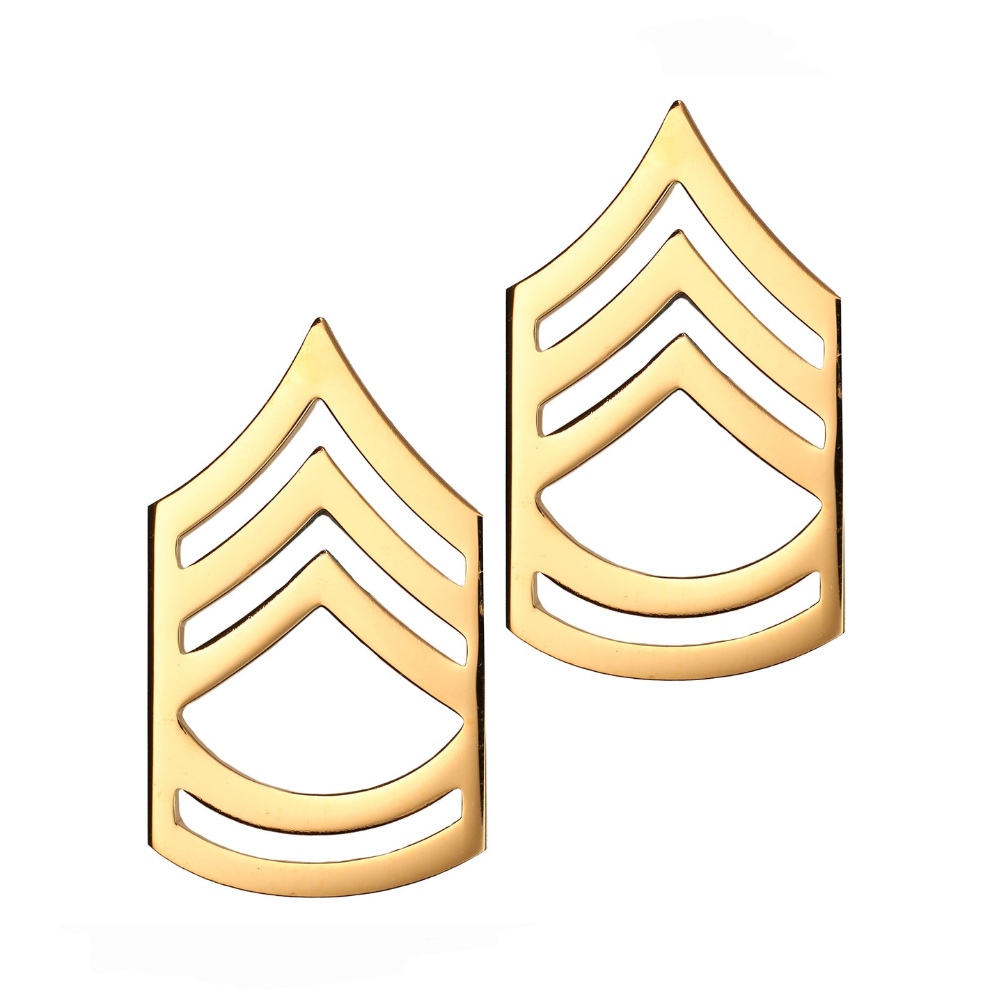 U.S. Army E7 Sergeant First Class STA-BRITE® Pin-on Rank - Sta-Brite Insignia Inc.