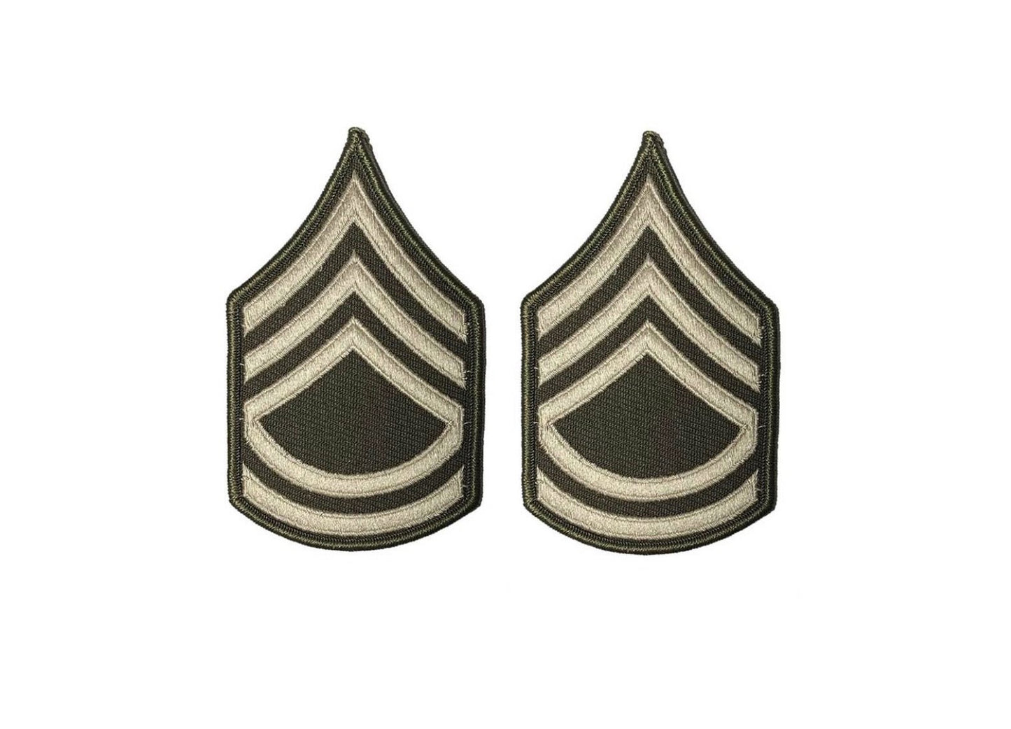 U.S. Army AGSU E7 Sergeant First Class Chevron Sew On-Rank (male) - Sta-Brite Insignia Inc.
