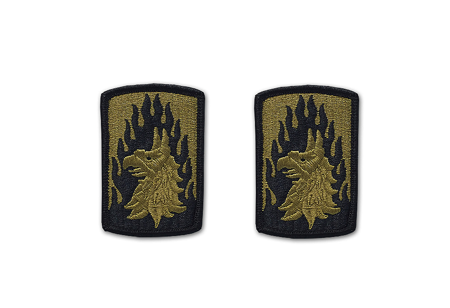 U.S. Army 12th Aviation Brigade OCP Patch with Hook Fastener (pair) - Sta-Brite Insignia Inc.