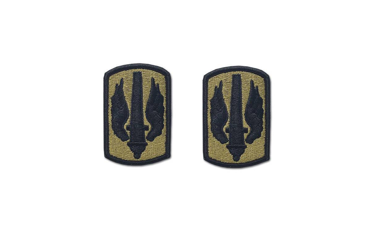U.S. Army 18th Field Artillery (Fire Brigade) OCP Patch with Hook Fastener (pair) - Sta-Brite Insignia Inc.