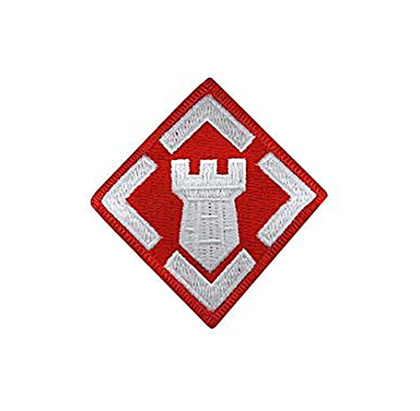 U.S. Army 20th Engineer Brigade SEW ON AGSU Color Patch (each) - Sta-Brite Insignia Inc.