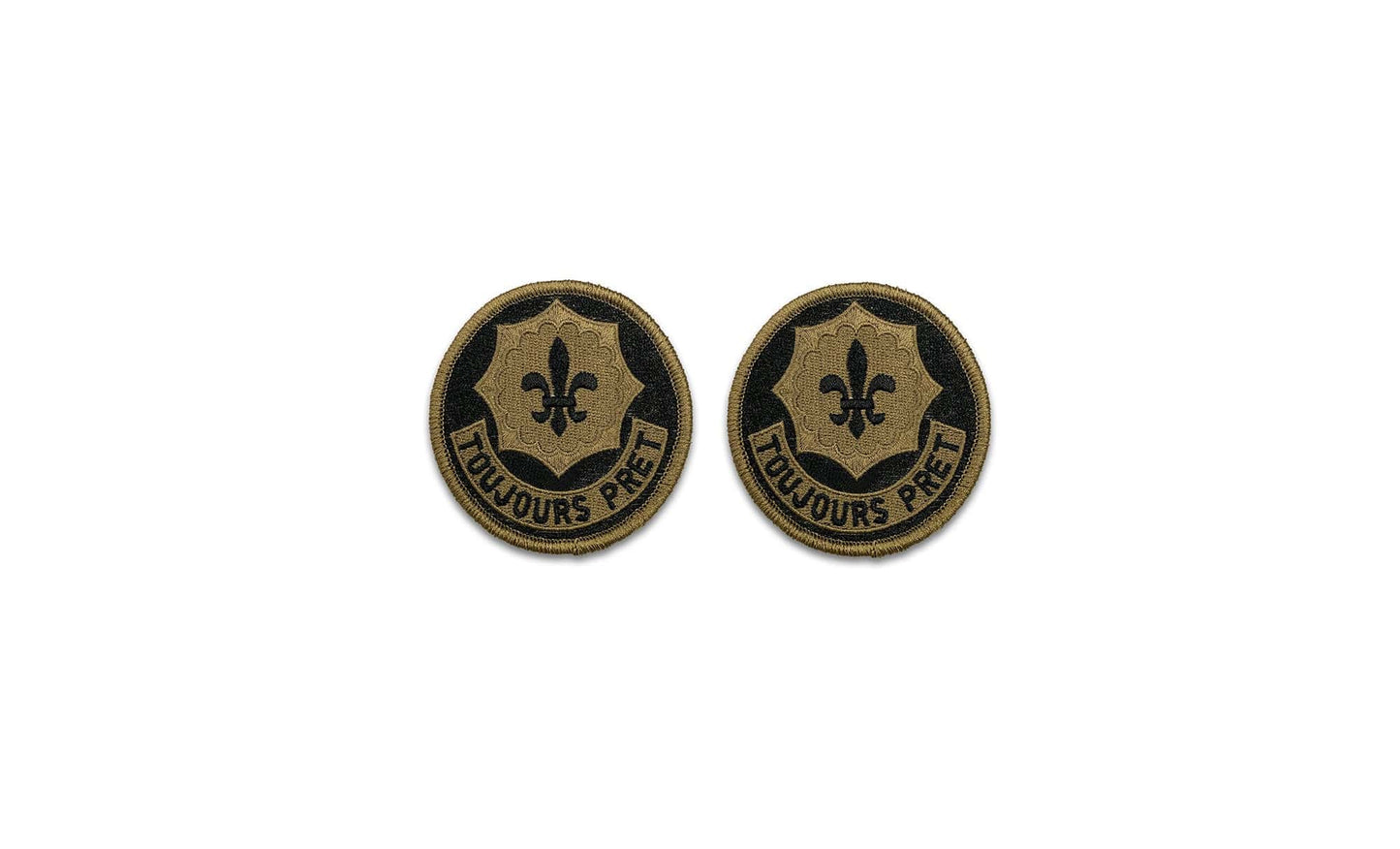 U.S. Army 2nd Armored Cavalry Regiment OCP Patch with Hook Fastener (pair) - Sta-Brite Insignia Inc.