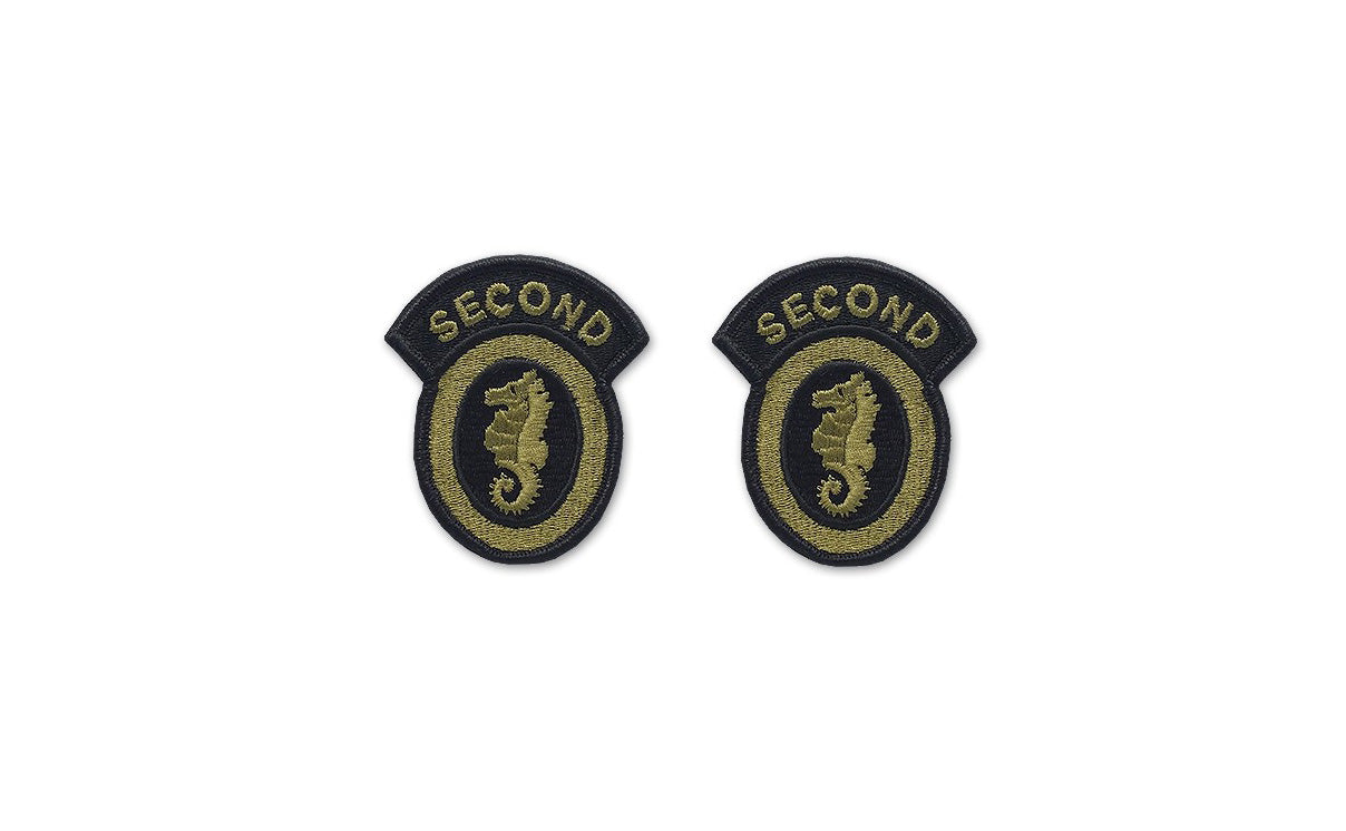 U.S. Army 2nd Engineer Brigade OCP Patch with Hook Fastener (pair) - Sta-Brite Insignia Inc.