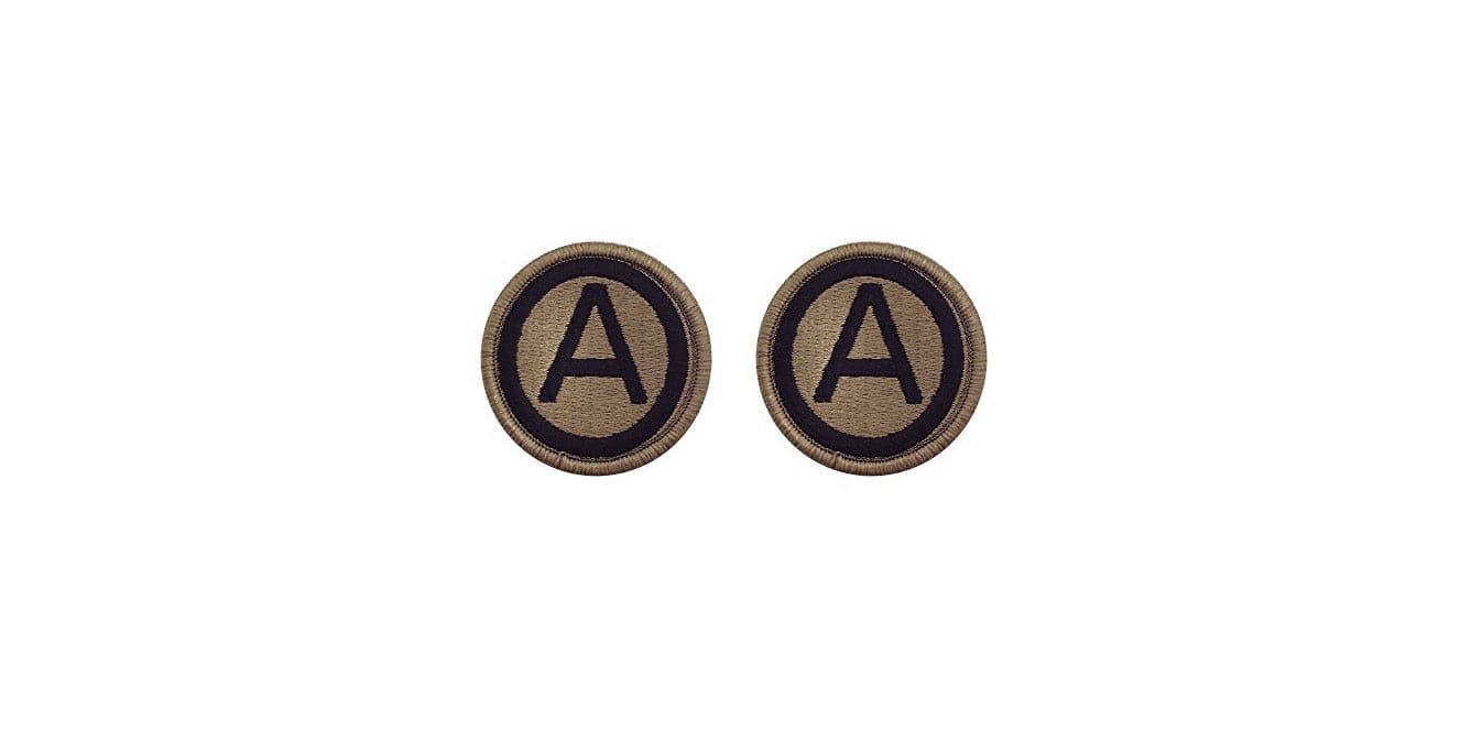 U.S. Army U.S. Army Central (3rd Army) OCP Patch with Hook Fastener (pair) - Sta-Brite Insignia Inc.