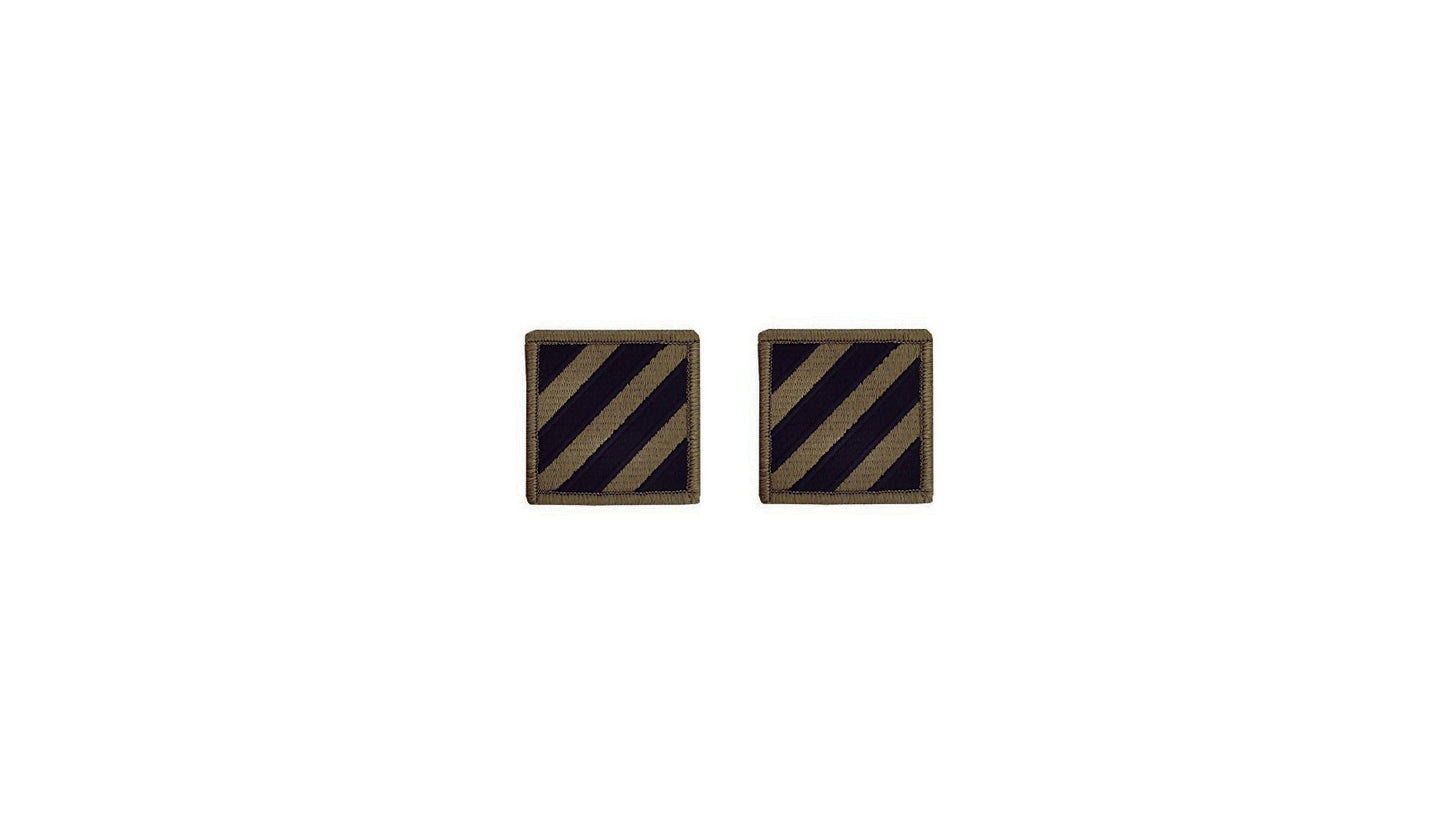 U.S. Army 3rd Infantry Division OCP Sew-on Patch (pair) - Sta-Brite Insignia Inc.