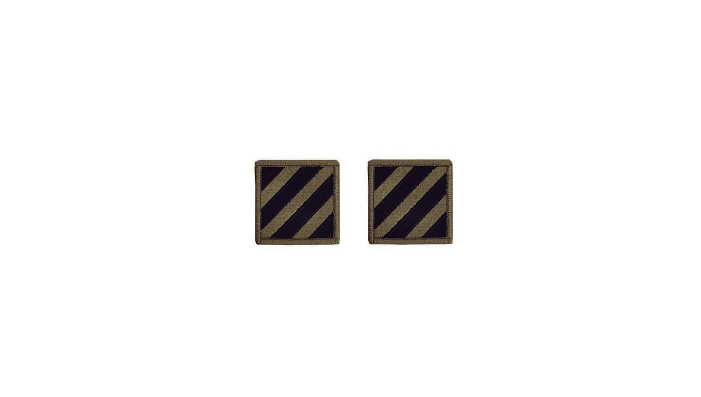 U.S. Army 3rd Infantry Division OCP Sew-on Patch (pair) - Sta-Brite Insignia Inc.