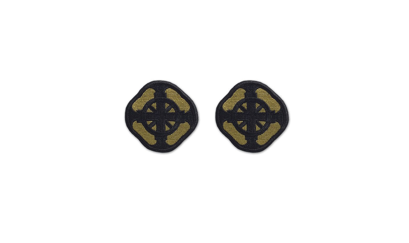 U.S. Army 428th Field Artillery Brigade OCP Patch with Hook Fastener (pair) - Sta-Brite Insignia Inc.