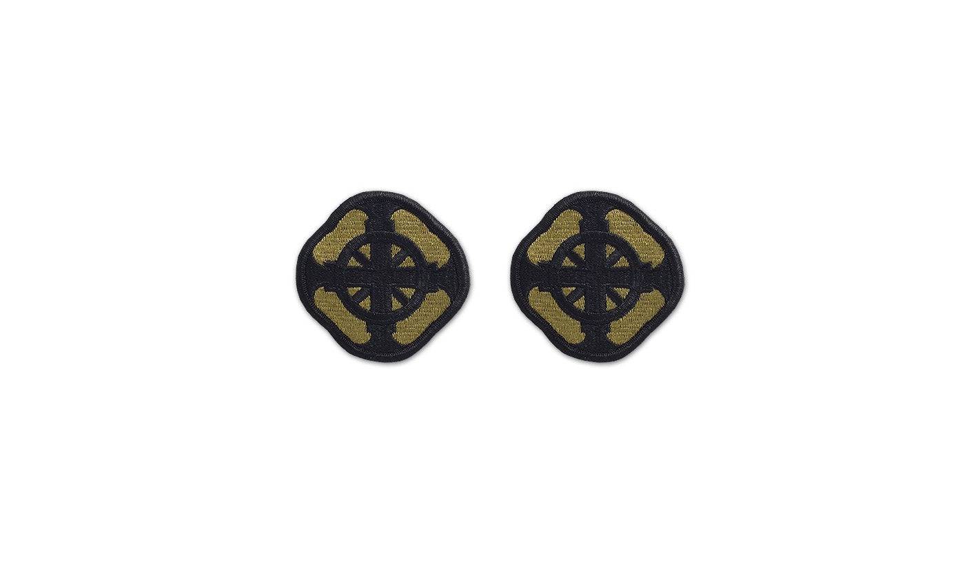 U.S. Army 428th Field Artillery Brigade OCP Patch with Hook Fastener (pair) - Sta-Brite Insignia Inc.