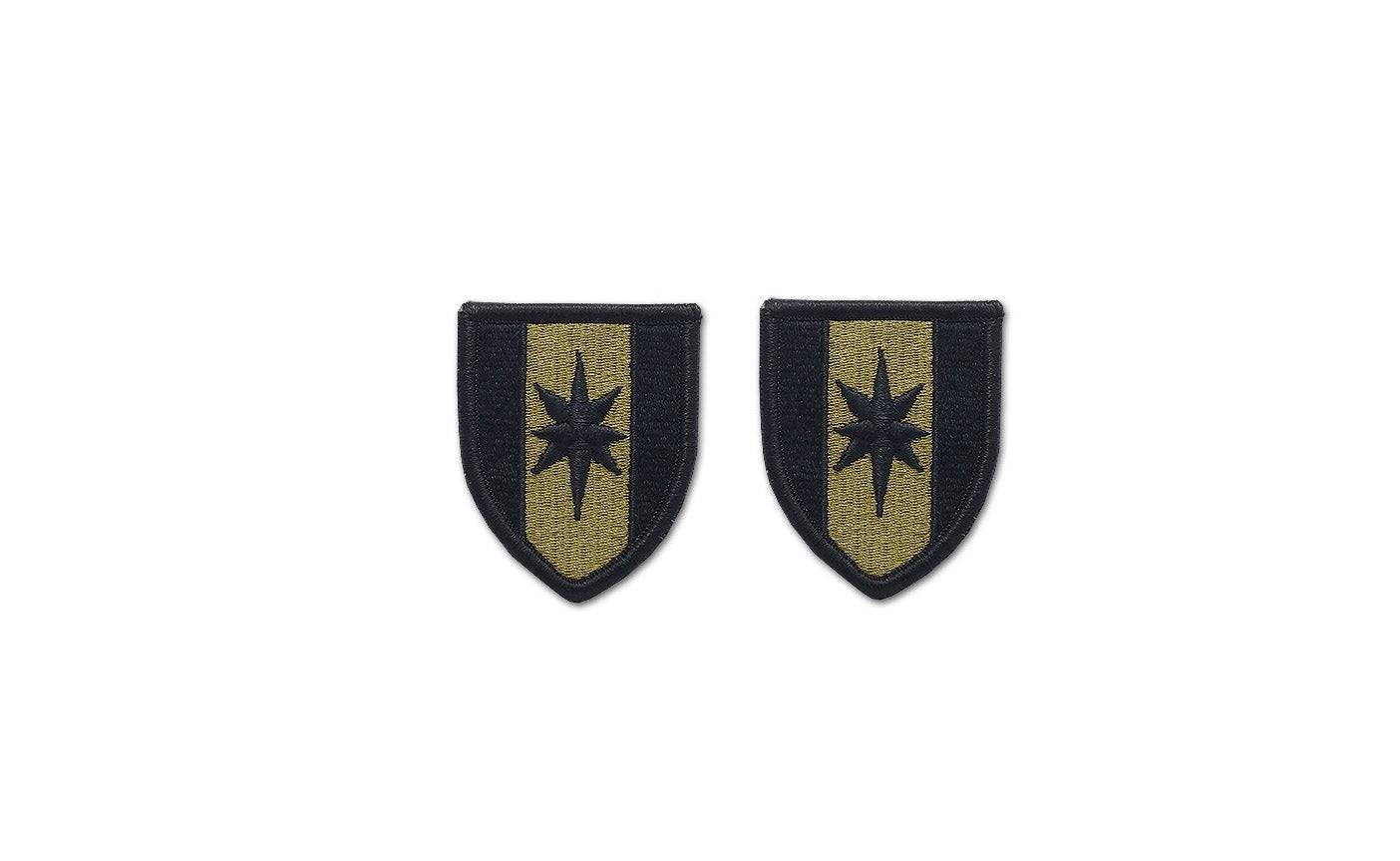 U.S. Army 44th Medical Brigade OCP Patch with Hook Fastener (pair) - Sta-Brite Insignia Inc.