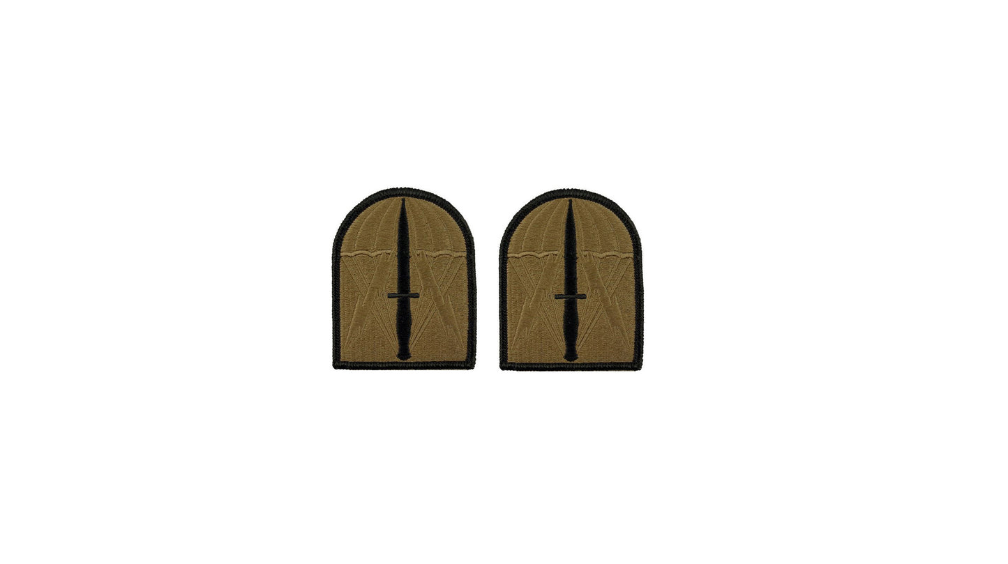 U.S. Army 528th Sustainment Brigade OCP Patch with Hook Fastener (pair) - Sta-Brite Insignia Inc.
