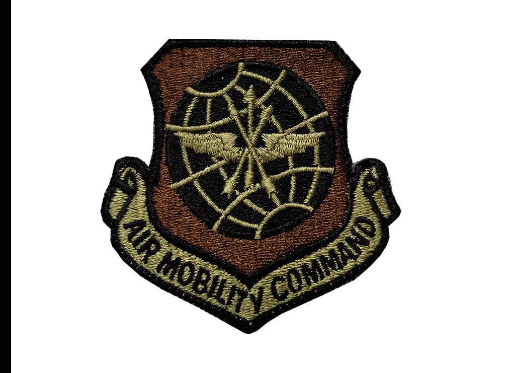U.S. Air Force Air Mobility Command OCP Spice Brown Patch with Hook Fastener - Sta-Brite Insignia Inc.